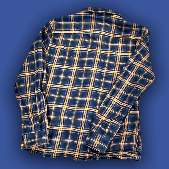 (M) Guess Plaid Flannel Full Zip Lightweight Jacket 21 X 27 X 33.5 - Picture 5 of 5